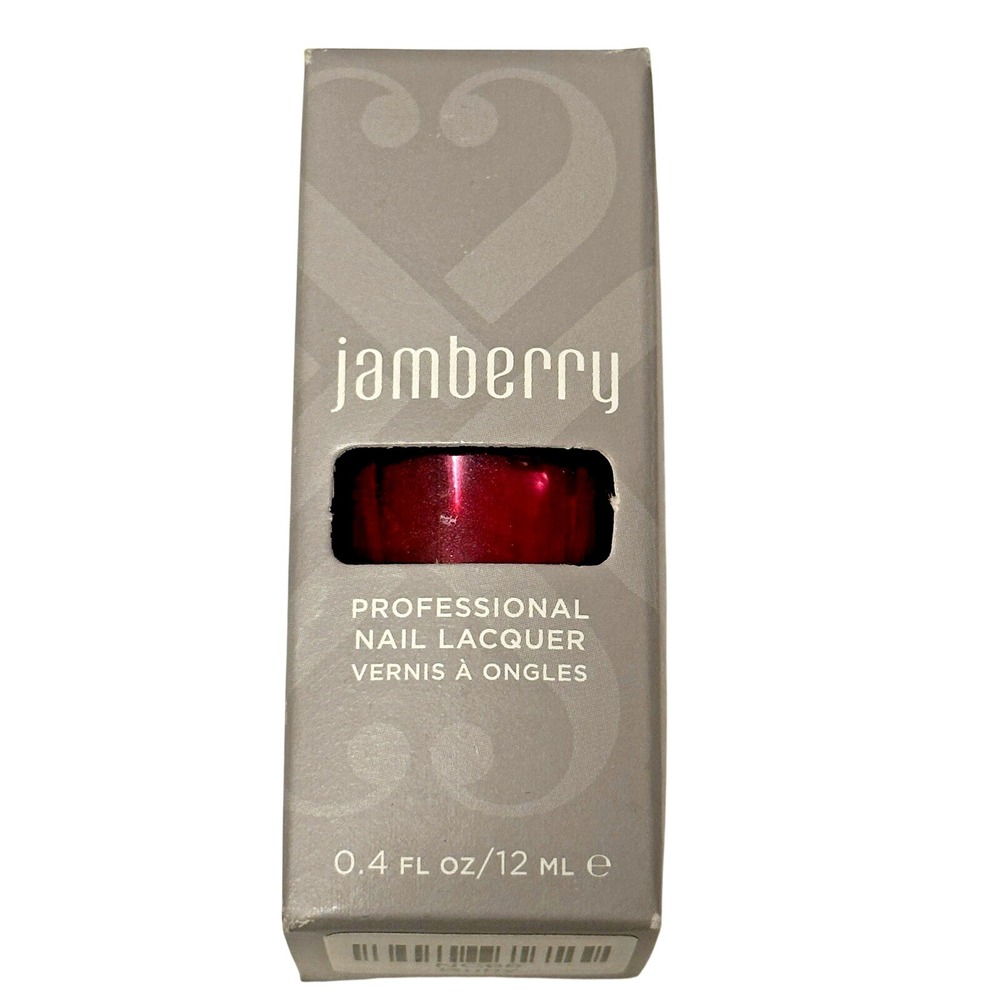 Jamberry‎ Professional Nail Lacquer Women 0.4oz Ruby Red NEW NC68 5-Free Formula